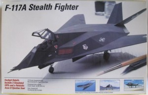 F-117A stealth fighter: Testors/ Italeri