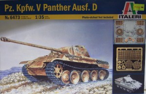 Panther Ausf. D  Pz.Kpfw.V:  Italeri/ Testors