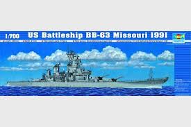USS Missouri BB-63 “1991 refit”: Trumpeter