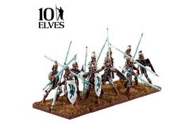 10 Spearmen Troop Elves: Kings of War