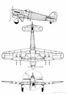 Hawker Typhoon Illustrated Plans