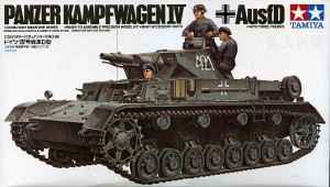PanzerKampfwagen IV Ausf.D + 3 figures: Tamiya